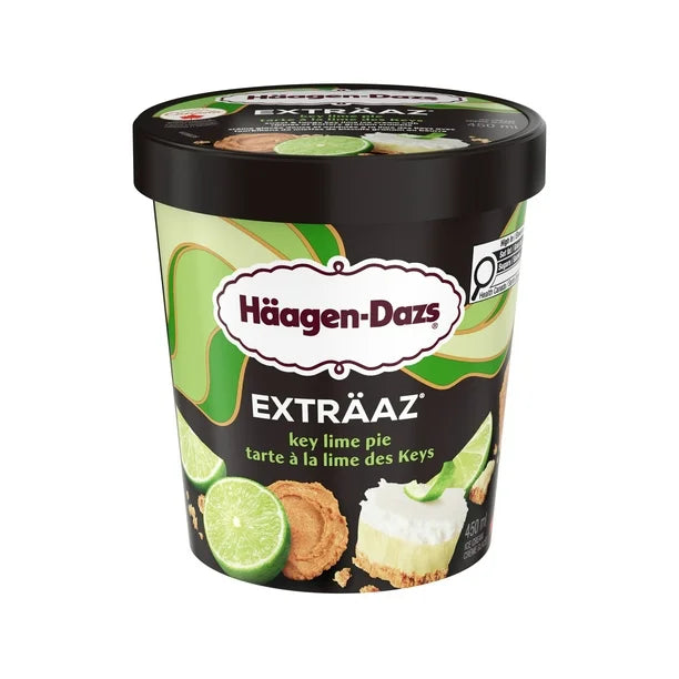 Haagen-Dazs EXTRÄAZ, Key Lime Pie (450mL)