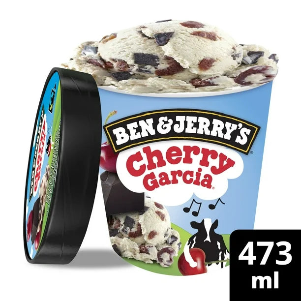 Ben & Jerry's Ice Cream, Cherry Garcia (473mL)