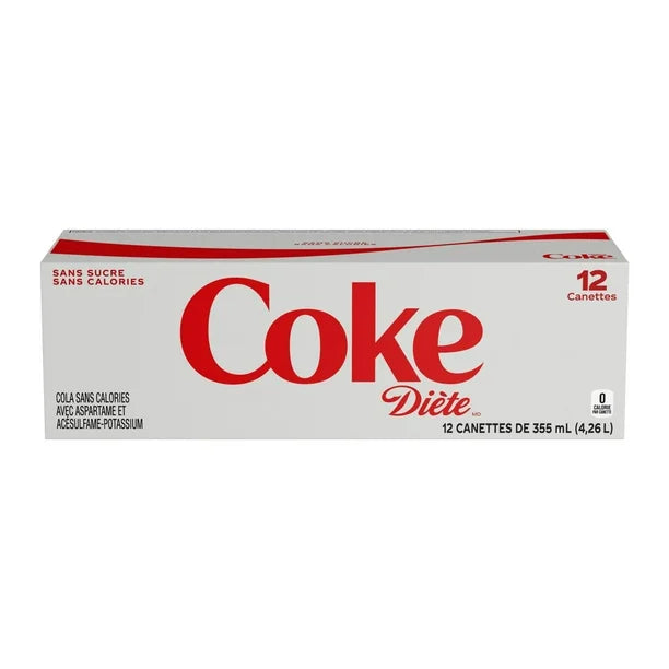 Coca-Cola, Diet (12 x 355mL)