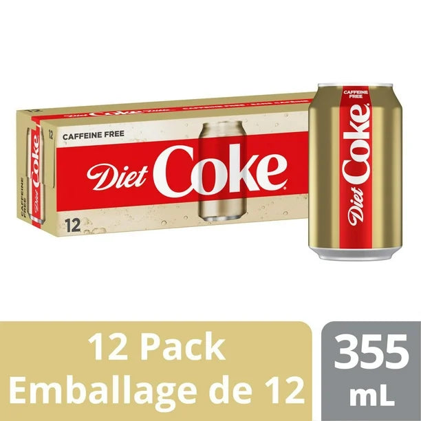 Coca-Cola, Diet Caffeine Free (12 x 355mL)