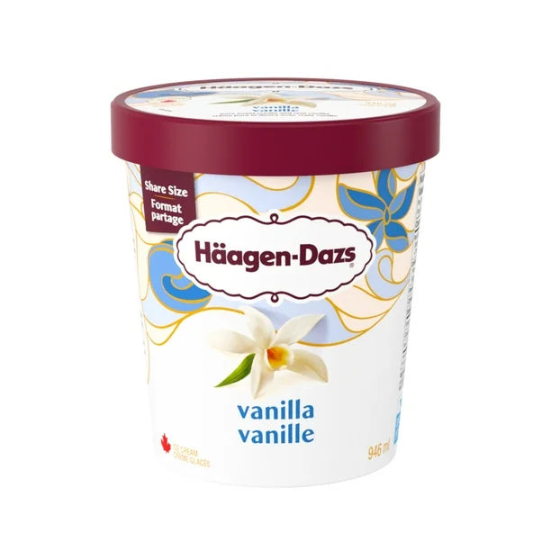 Haagen-Dazs, Vanilla (0.9L)
