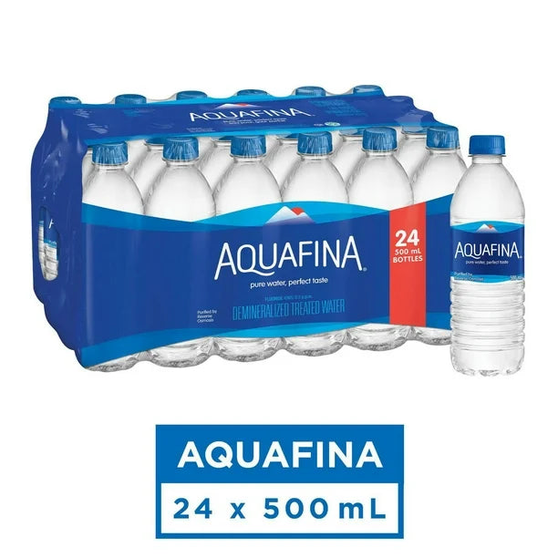 Aquafina, Purified Water (24 x 500mL)