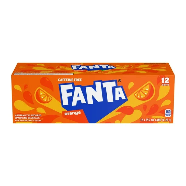 Fanta, Orange (12 x 355mL)