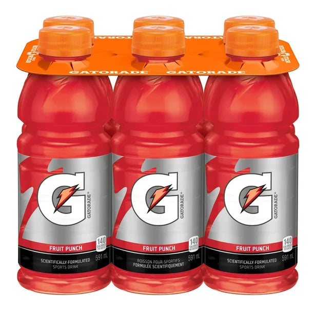 Gatorade, Fruit Punch (6 x 591 mL)