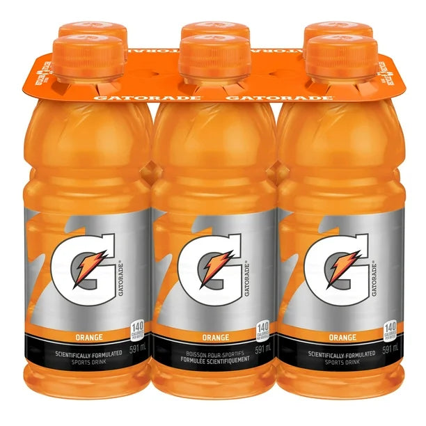 Gatorade, Orange (6 x 591 mL)