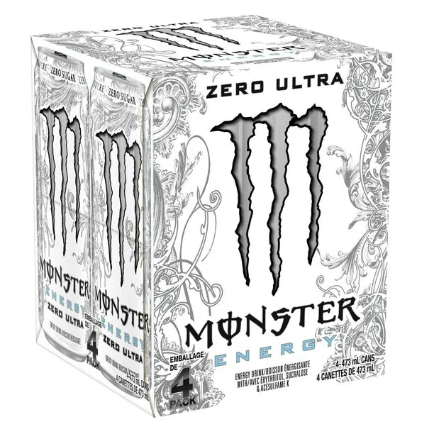 Monster, Zero Ultra (4 x 473mL)
