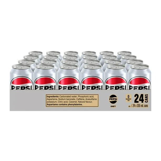 Pepsi Cola, Diet (24x355mL)