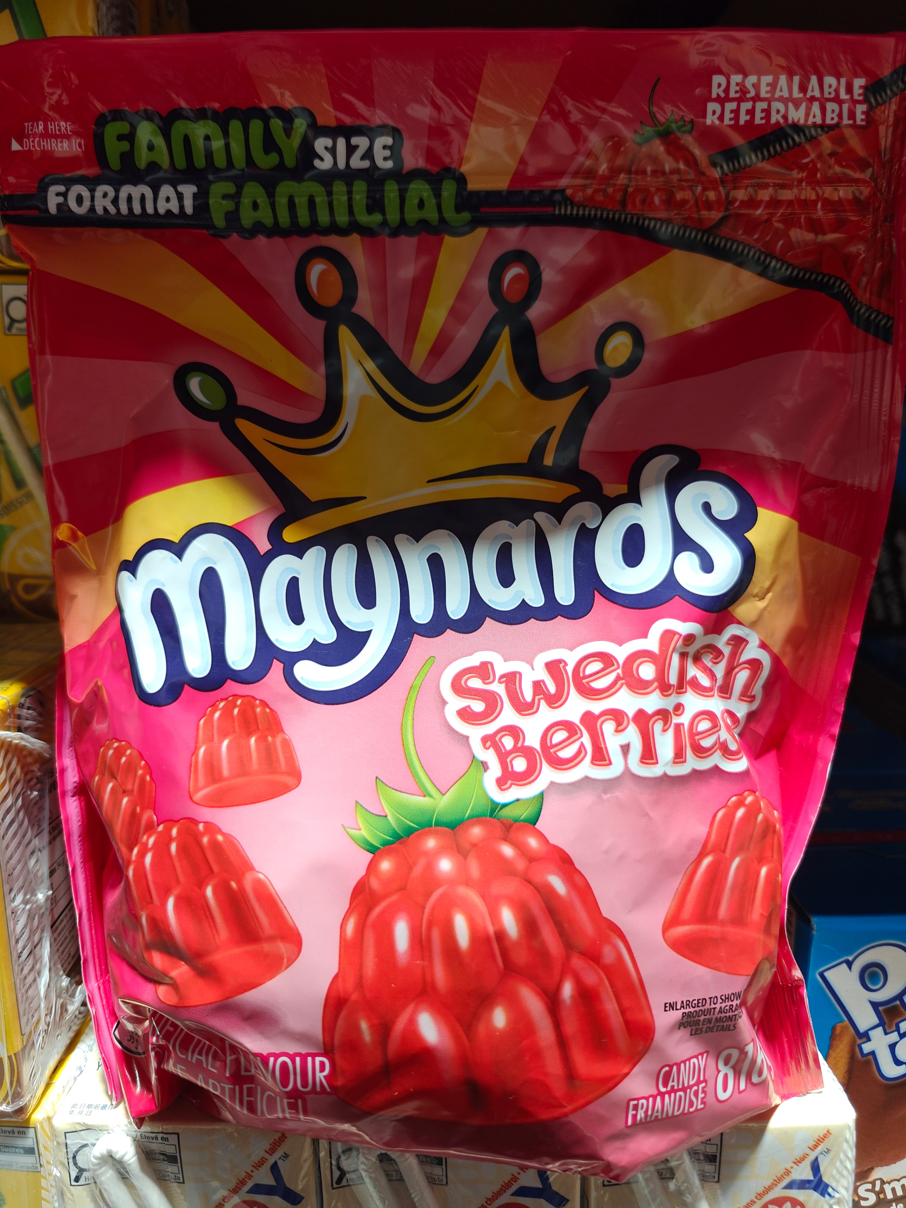 Maynards swedish berries family size