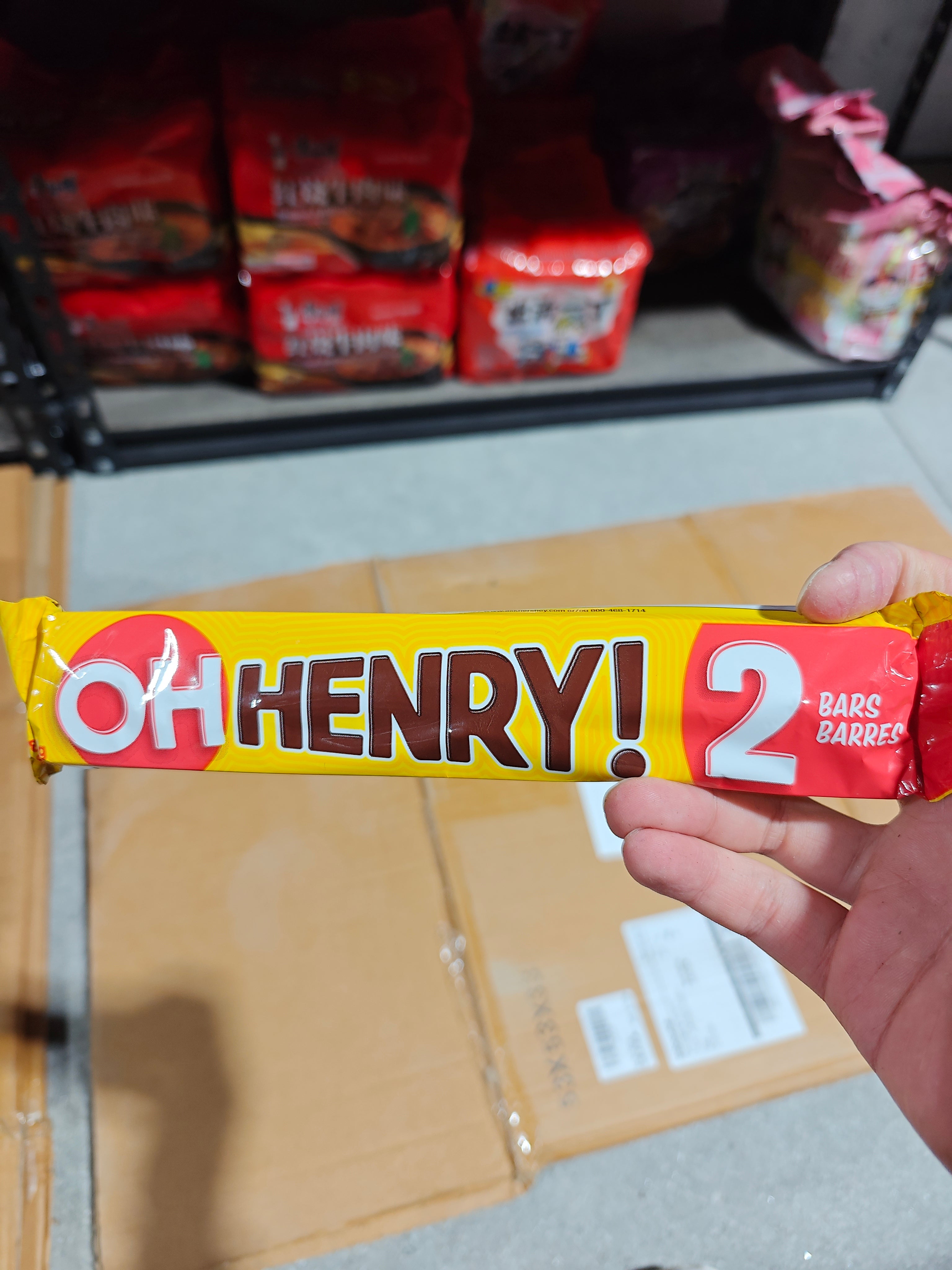Oh henry 2bars