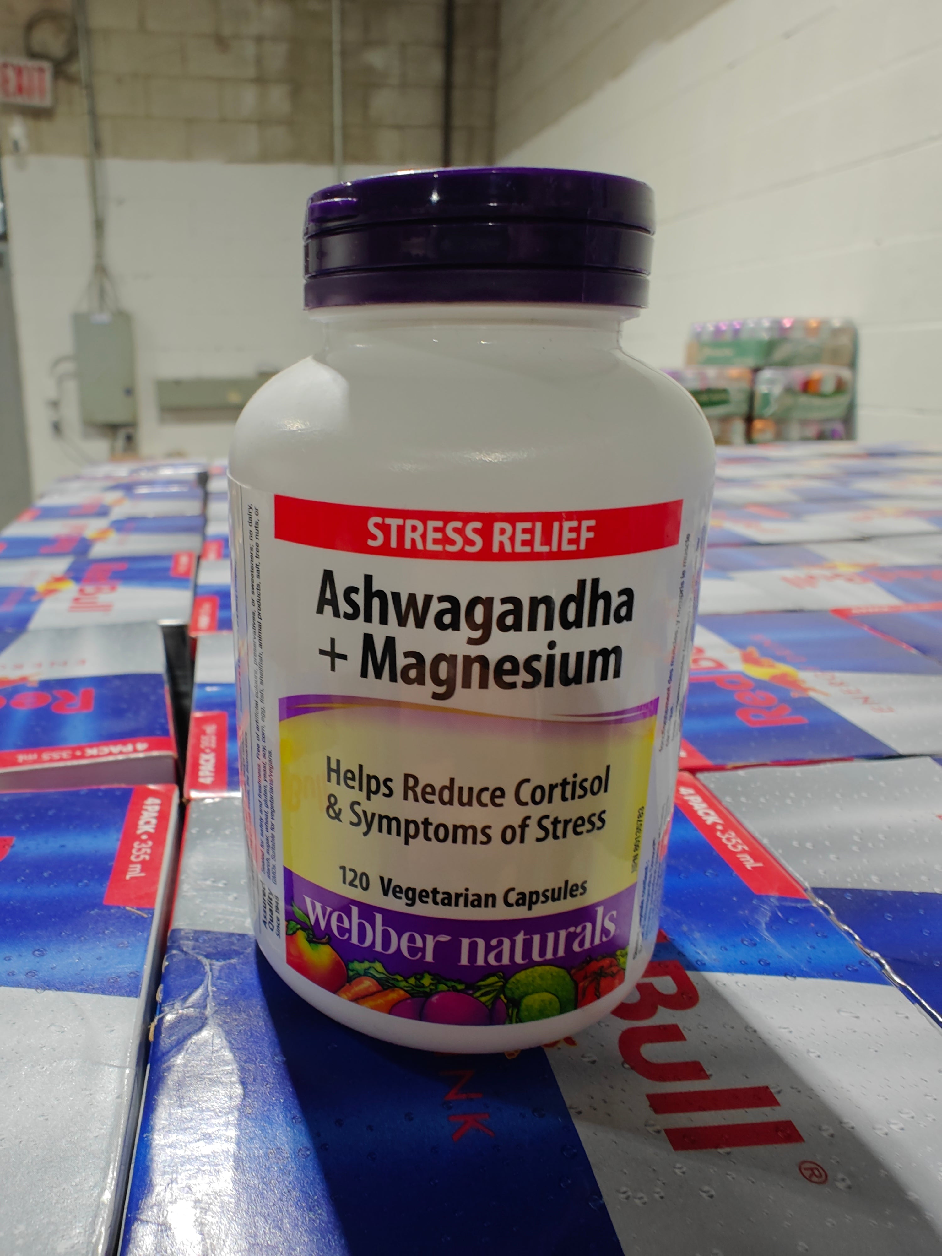 Webber naturals ashwagandha + magnesium